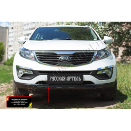 Тюнинг обвес переднего бампера Вариант 2 Русская артель KIA Sportage TOKS-028100