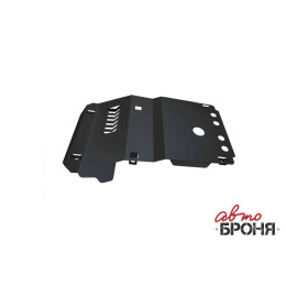 Защита картера без крепежа АвтоБроня Toyota Land Cruiser 120 Prado 2002-2009  1.05731.1