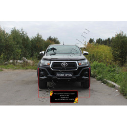 Расширители колёсных арок (вынос 50 мм) Toyota Hilux 2018-2020 (Exclusive Black) RT-062802