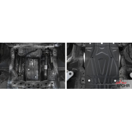 Защита КПП АвтоБроня Fiat Fullback/ Mitsubishi L200/ Mitsubishi Pajero Sport  111.04047.2