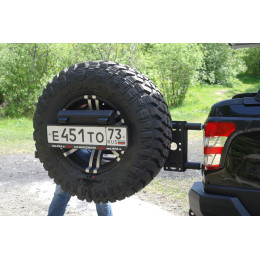 Калитка запасного колеса на Mitsubishi L200 2015+ 4x4tun-cal200