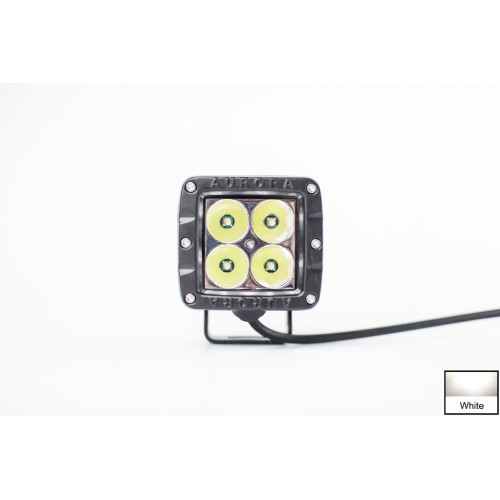 Фара Aurora 4 led, луч-spot, свет белый, 40W, 3200LM, 9-36V ALO-2-P4T