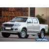 Защита переднего бампера d76 RIVAL Toyota Hilux 2011-2015  R.5711.004