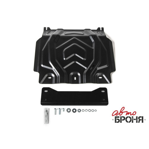 Защита картера АвтоБроня Fiat Fullback/ Mitsubishi L200/ Mitsubishi Pajero Sport  111.04041.2