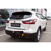 Накладки на задние фонари (реснички) Русская артель Nissan Qashqai 2014-2016  RENQ-036000