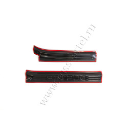 Накладки на внутренние пороги дверей, вариант 2 Русская артель Renault Duster   NRD-019702