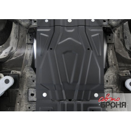 Защита КПП АвтоБроня Fiat Fullback/ Mitsubishi L200/ Mitsubishi Pajero Sport  111.04047.2