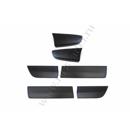 Молдинги на двери и задние крылья Mitsubishi L200 2015-2018 (V дорестайлинг) MM-078002