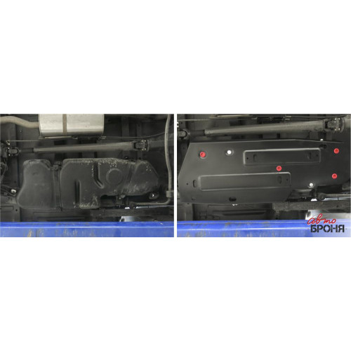Защита топливного бака АвтоБроня UAZ Patriot 2016-  222.06322.1