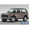 Защита переднего бампера d57 скоба RIVAL Lada 4х4 Urban 3d 2014-  R.6004.001