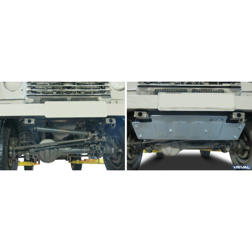 Защита рулевых тяг  RIVAL Land Rover Defender 90/110  2333.3128.1.6