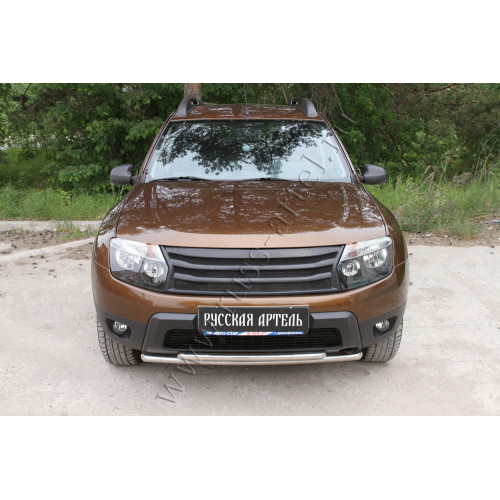 Решетка радиатора с сеткой металлик Русская артель Renault Duster  RRRD-016700