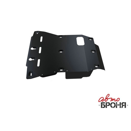 Защита картера + КПП АвтоБроня Toyota Land Cruiser 76 2010-2015  111.05757.1