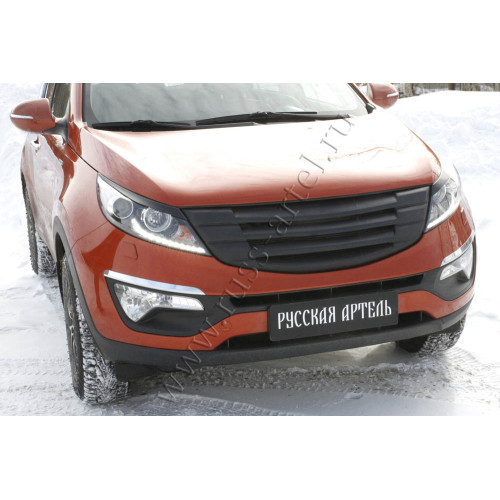 Накладки на передние фары (реснички) Русская артель KIA Sportage  REKS-010200