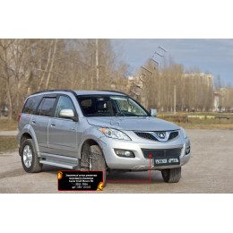 Защитная сетка и заглушка решетки переднего бампера Русская артель Great Wall Hover H5 2011-2016  SRG-136102