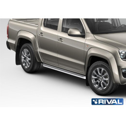 Защита порогов d76 RIVAL Volkswagen Amarok 2016-  R.5804.008