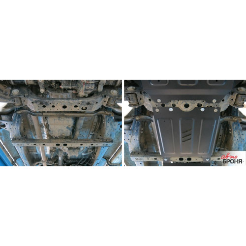 Защита КПП АвтоБроня Toyota Hilux 2015-/ Toyota Fortuner 2017- 111.09503.1