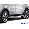 Защита порогов d57 RIVAL Ssang Yong Actyon 2010-2013-  R.5303.007