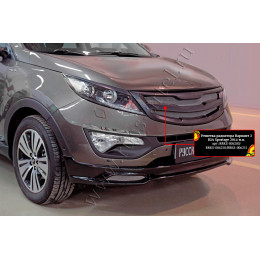 Решетка радиатора Вариант 2 с черной сеткой Русская артель KIA Sportage  RRKS-006250