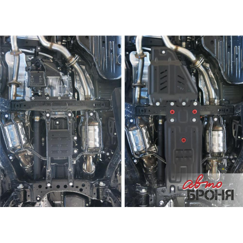 Защита КПП АвтоБроня Toyota Land Cruiser 200  111.09507.1