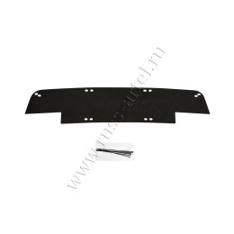 Зимняя заглушка решетки переднего бампера ,«дхо»+обвес Русская артель Renault Duster 2010-2014  ZRRD-037832