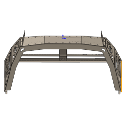 Дуга безопасности Toyota Hilux Revo 4x4THR-DB1