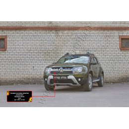 Зимняя заглушка решетки радиатора Русская артель Renault Duster 2015-   ZRR-131302