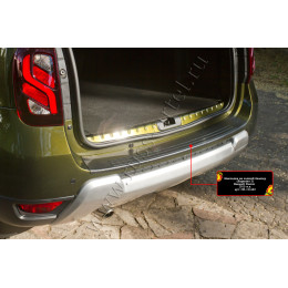 Накладка на задний бампер, вариант 3 Русская артель Renault Duster   NR-151602
