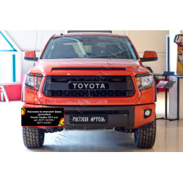 Накладки на передние фары (реснички) Русская Артель Toyota Tundra 2013+ RETT-042900