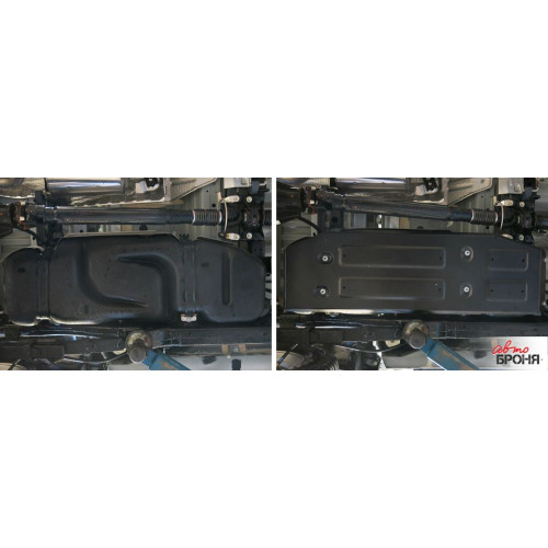 Защита топливного бака АвтоБроня Toyota Hilux 2015- 111.09505.1