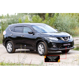 Защитная сетка решетки переднего бампера Русская артель Nissan X-trail SRN-136802