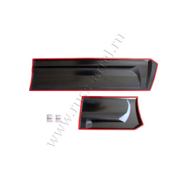 Молдинги на двери широкие Русская артель Nissan Navara 2005-2010  MN-076802