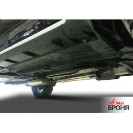 Защита топливных трубок АвтоБроня Nissan Terrano/ Renault Duster  111.04716.1