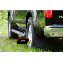 Брызговики Русская артель Nissan Navara 2005-2010 BN-123302
