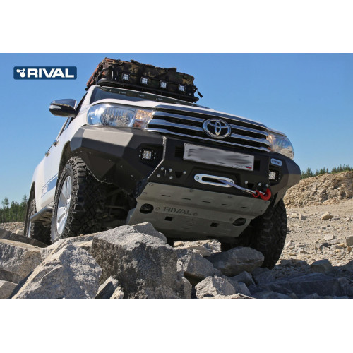 Бампер силовой передний AL без ПТФ RIVAL Toyota Hilux Revo 2015-  2D.5701.1.B-NL