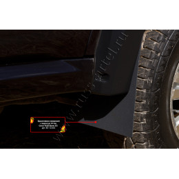 Брызговики широкие с выносом 50мм Русская артель Great Wall Hover H2/H3  BG-123202