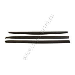 Комплект накладок на боковые борта и задний откидной борт со скотчем 3M Mitsubishi L200 2015-2018 (V дорестайлинг) NM-158402