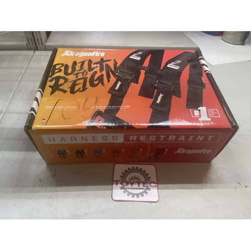 Dragonfire 4-х точечные ремни безопасности (грязевые)  3" синие- Оригинал! 