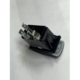 Переключатель (кнопка)  ВКЛ/ВЫКЛ, белый, ЗАДНЯЯ БЛОКИРОВКА