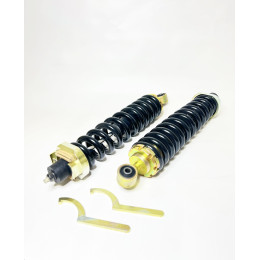 Стойки кайловеры передние для Toyota Land Cruiser 100 Series (переход с торсионов на стойки)  лифт 50мм  дизельный мотор без нагрузки или безиновый мотор +50 кг