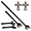 2007-2014 Jeep Wrangler JK Rubicon, Dana 44, 30/32 Spline, Nitro Front Chromoly Axles