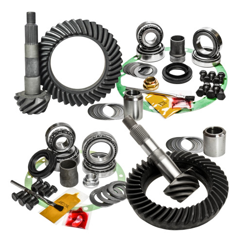 Toyota F&R Gear Package Kit, 4.88 Ratio, LC II, Bundera LJ-RJ, LC 70-73-78 [KZJ]