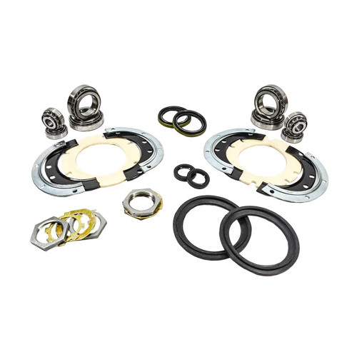 86-95 Samurai Knuckle Kit (Both Sides) W/Bearings, Seals, Wipers (Incl Wheel Bearings/Seal)