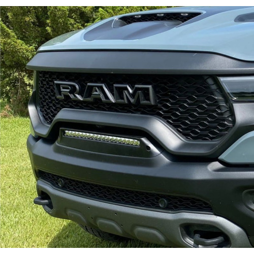 Светодиодная панель 100W для установки в бампер RAM REBEL/TRX 2019-2024 (белый свет) 