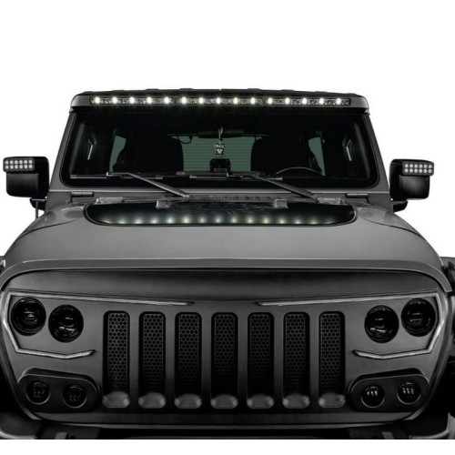 Oracle Lighting 5917-023 Интегрированная светодиодная система освещения с крыши лобового стекла для Jeep Wrangler JL и Gladiator JT 18-24