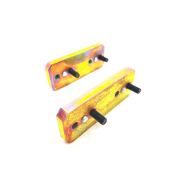 Проставки переднего стабилизатора Toyota Prado 150, FJ 2010+, 4Runner 285 лифт 2 дюйма +, смещение 15-30 mm (без КДСС) 