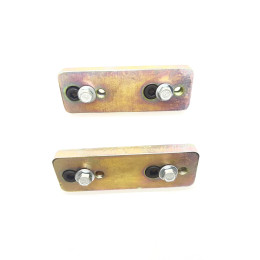 Проставки переднего стабилизатора Toyota Hilux 8-gen (2015- ),Toyota Fortuner (2016-)  под лифт 2 дюйма, смещение 15-30 mm (растояние по болтам 86мм)