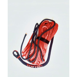 Усиленный заплетенный трос для лебедки синтетический диаметр 10 мм длина 26 метров 