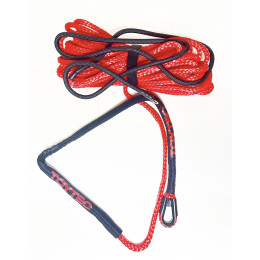 Усиленный заплетенный трос для лебедки синтетический диаметр 10 мм длина 26 метров 