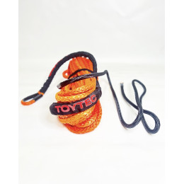 Усиленный заплетенный трос для лебедки синтетический диаметр 12 мм длина 28 метров